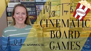 My Top 5...CINEMATIC BOARD GAMES: Intellectual Property! Kim&rsquo;s Favorite Movies - Gamified!