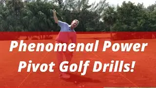 Phenomenal Centered Power Pivot Golf Drills! Make This Move for Golfing Success! PGA Pro Jess Frank