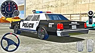 US Police Car Chase | Real Cop Simulator Driving 2025 | Classic Dodge - Police Simulator Gameplay