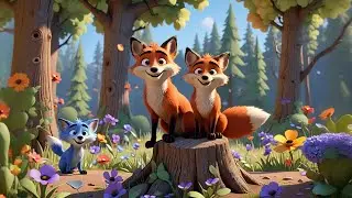 Fox&rsquo;s Colorful Paintbrush 🦊🎨 | Fun Kids Song | Preschool Learning Adventure