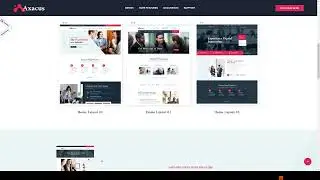 Axacus - Business Agency HTML Template finance services seo