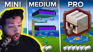Minecraft Survival Series REALMS DAY 13 - Ultimate Creeper & Iron Farm w/Viewers