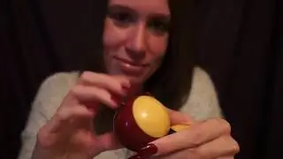 ASMR Clicking Pool Balls [Clicking Sounds, Chalk Sounds, Wood Tapping]