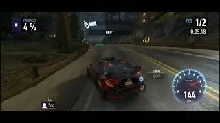 Underground Rivals Land Slide | Honda Civic Type-R NFS No limits