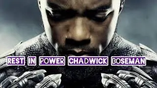 Rest in power chadwick Boseman