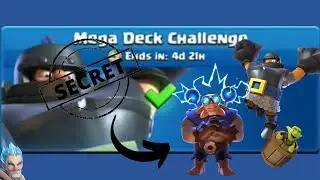 MEGA DECK CHALLENGE 12 WINS EASILY WITH THIS SECRET STRATEGY | BEST MEGA DECK FOR 12 WINS