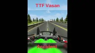 TTF Vasan Accident | #TTF #hayabusa