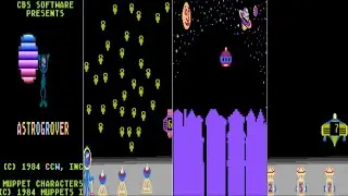 ATARI 8BIT XL XE Astro Grover ASTROGROVER INPUT PROBLEM 1984 CBS Software US k file atr 400 800 600