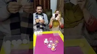 Husband vs Wife Cash Cup Challenge (Real Money) | #coupleshowdown #shortsfeed #shorts #usa_shorts