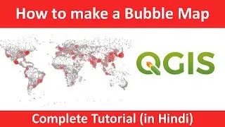 How to Create a Bubble Chart in QGIS | Proportional Symbol Map Tutorial