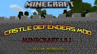 Castle Defenders MOD Instalacion + Review | Minecraft 1.5.1