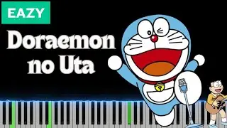 Doraemon no Uta (easy) Piano Tutorial