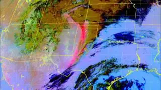 Dust Plume over Desert Southwest