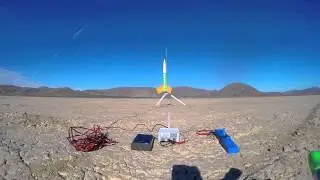 WEMO THAT model rocket launch with WEMO Maker