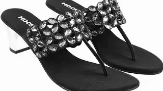 latest black design sandal##heelcollection #trendingdesigns #meeshoshopping #