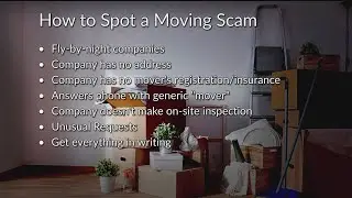 Beware of moving company scams this summer