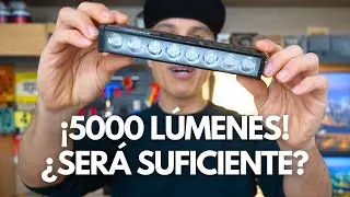 LA L&Aacute;MPARA FRONTAL M&Aacute;S POTENTE PARA TU BICICLETA💡 5000 LUMENS Y 10,000 mAh LA PONEMOS A PRUEBA