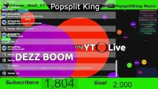 🔴agario modded server gameplay with bots!