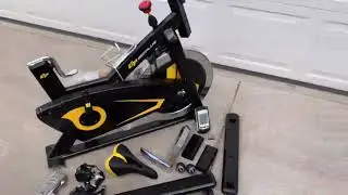 Goplus Magnetic Exercise Bike, Stationary Belt Drive Bicycle Review, Easy to assemble and ride incre