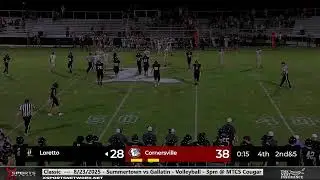 Loretto High School vs Cornersville High School - Football - 8/22/2025