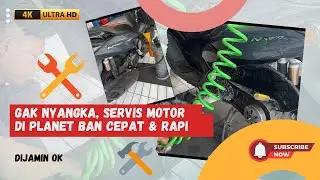 Gak Nyangka! Servis Motor di Planet Ban CEPAT & RAPI 💯