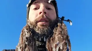 My Ice Beard Growth Counted by Number of Waves I've Surfed 🥶😂 Wait until you see #9!