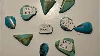 al gold prospecting is live! More turquoise cutting for fun.