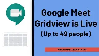 Google Meet Grid View is Live (up to 49 participants)
