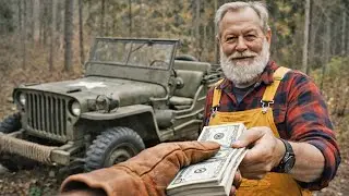 Restoring Completely Destroyed WW2 1941 Jeep Willys MB ($1200 DEAL) FULL ASMR PROCESS!