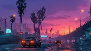 Japanese Lofi Ambience ~ Urban Night Drive for Concentration & Relax Music Vibes