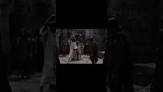 GRIPPING SCENE Sidney Poitier as Simon of Cyrene HELPS Jesus in Greatest Story 🎥 #shorts #movie #god