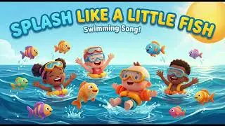 Splash Like a Little Fish 🐟 Fun Summer Swimming Song for Kids ☀️