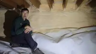Open Cell vs. Closed Cell Spray Foam -- Island Basement Systems on the Job