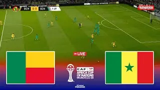 🔴BENIN vs SENEGAL - CAF Africa Cup of Nations 2025 | Pes 21 Simulation Gameplay