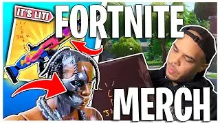 Travis Scott Fortnite Merch Unboxing