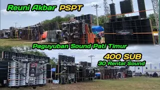 Reuni Akbar PSPT (Sound Pati Timur) Battle & Cek Sound