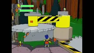 Longplay #4 The Simpsons Game PS2 Lisa the Tree Hugger/Fourth Level (trigger warning Lol)