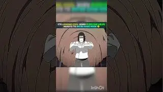 It's looking cool when everyone helps naruto to enter sage mode🔥 #naruto #narutoshippuden #anime
