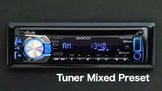 AUTO AUDIO 2012 KENWOOD EXCELON KDC X796 Mixed Preset Memory
