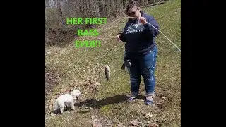 Teaching My WIFE to fish!  (SHE OUT FISHED ME!!)