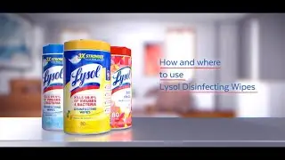 How and Where to Use Lysol Disinfecting Wipes