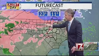 Winter storm arrives soon in central NC, sleet then freezing rain