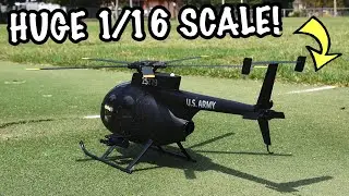 HUGE 1/16 MD500 GPS RC HELICOPTER!
