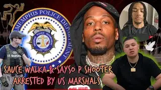 Sauce Walka & Sayso P alleged shooter arrested by U.S. Marshals for murder in Tennessee 