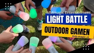 MMmagic - Light Battle / outdoor gamen 🎮🌳 interactieve kinderactiviteit