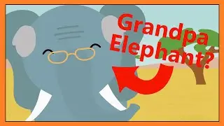 Elephant Song - Cute Educational Animal Facts Song for Kids and Toddlers │Smiley Rhymes