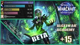 Algeth'ar Academy +15 | Hellcaller Destruction Warlock | Midnight Beta