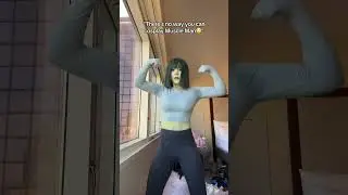 You Can&rsquo;t Cosplay Muscle Man🙄 #muscleman #regularshow #cosplay #cosplayer #cursed #cosplaygirl
