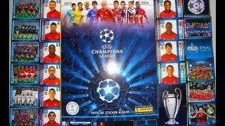 BOOSTER BOX half Opening panini UEFA CHAMPIONS LEAGUE 2013 - 14 Sticker Collection