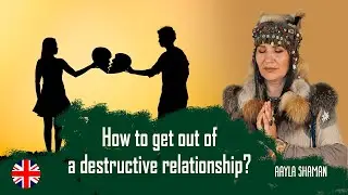 Aayla Shaman speaks on how to get out of a destructive relationship